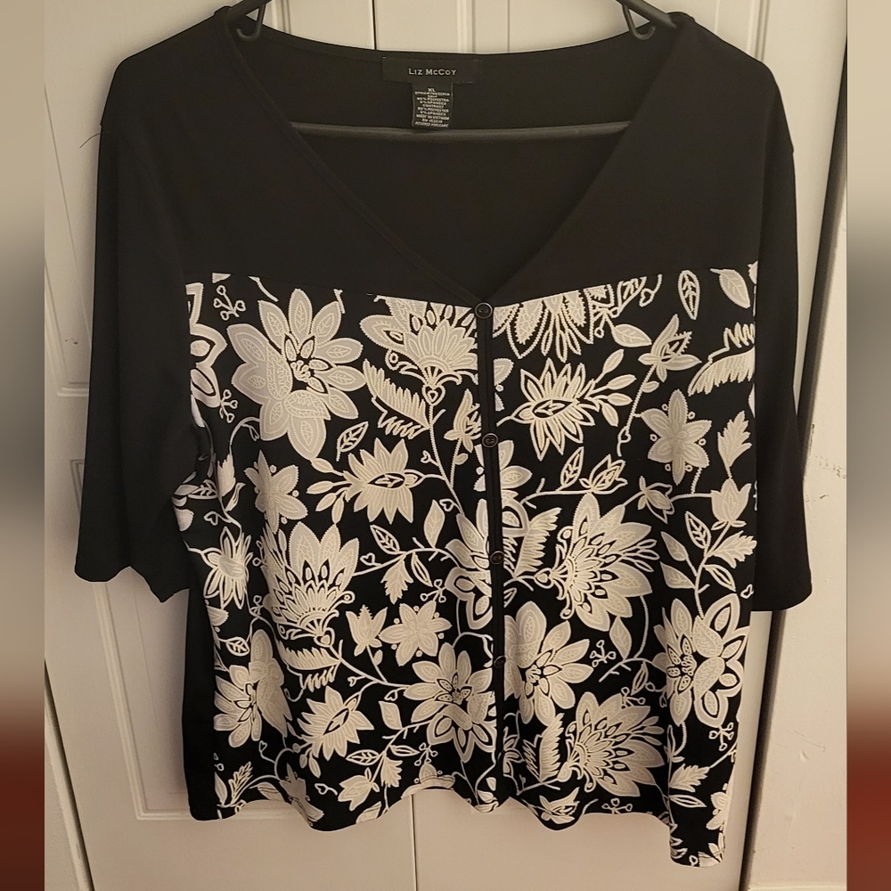 Liz McCoy Women's Blouses Size XL